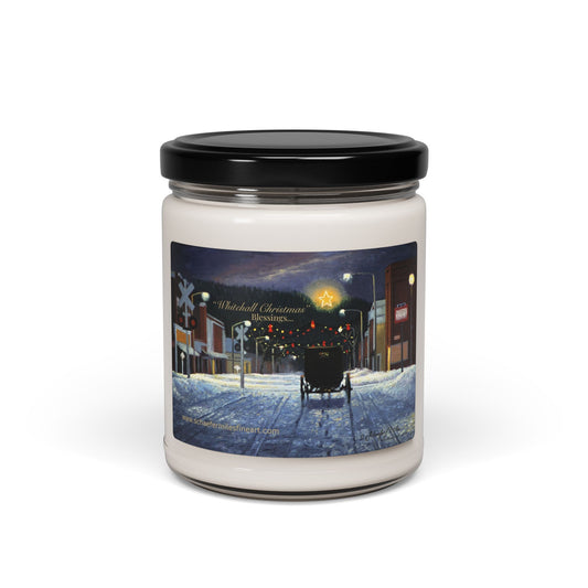 Whitehall Christmas Scented Soy Candle, Holiday Candle, Festive Home Decor, Winter Season Candle, Christmas Gift, Holiday Fragrance