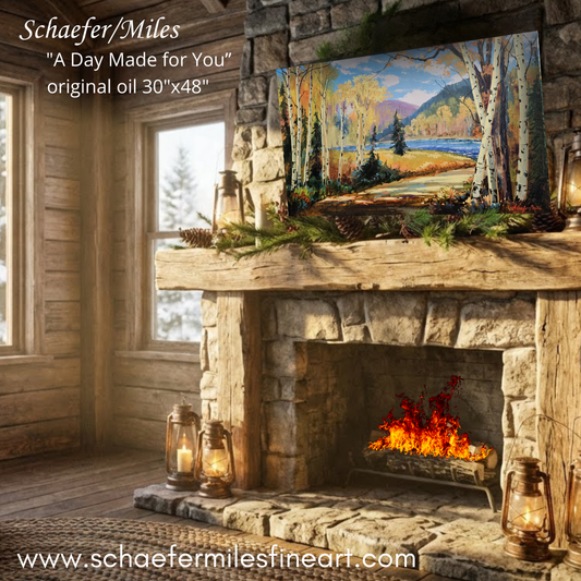 "A Day Made for You" Original Oil 30"x48"