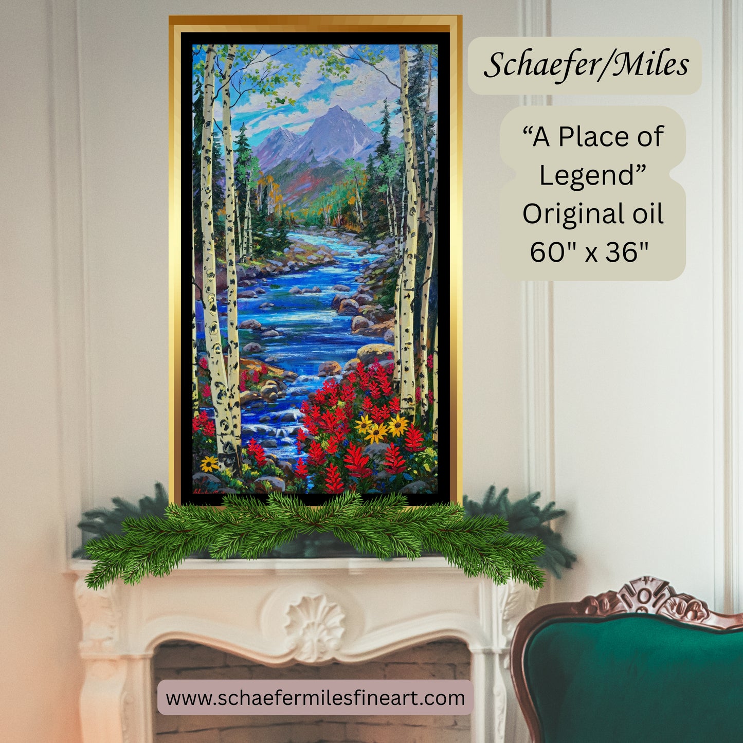 "A Place of Legend" Oil 60"x36"