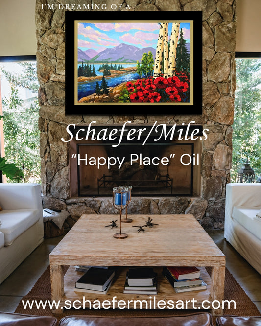 "Happy Place" Oil - 24x30