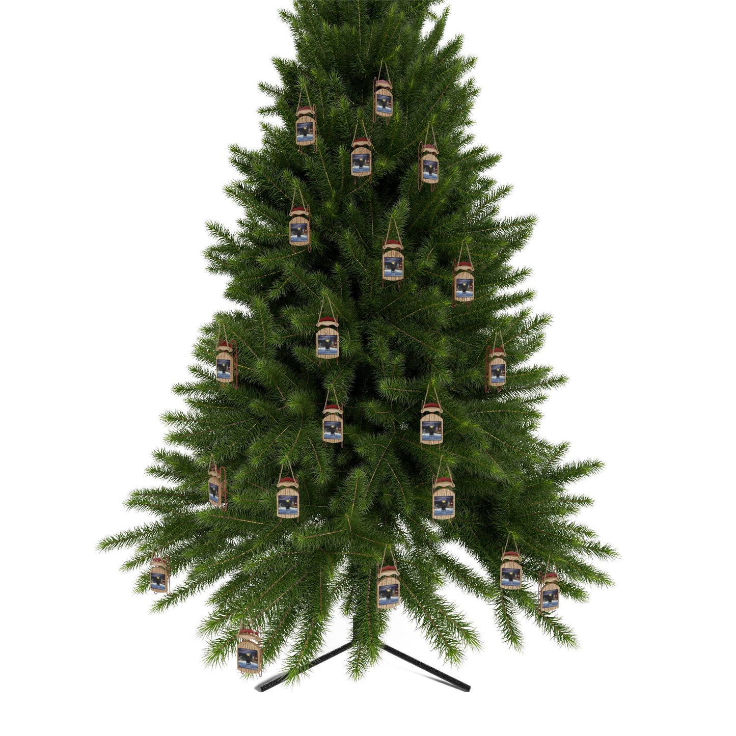 Whitehall Christmas Sled Ornaments