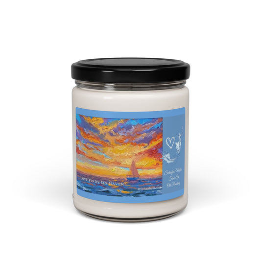 Love Finds Its Haven- Schaefer/Miles Scented Soy Candle, 9oz
