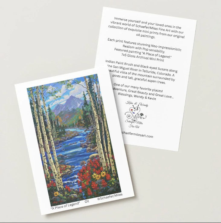 "A Place of Legend" 7x5 Mini Print