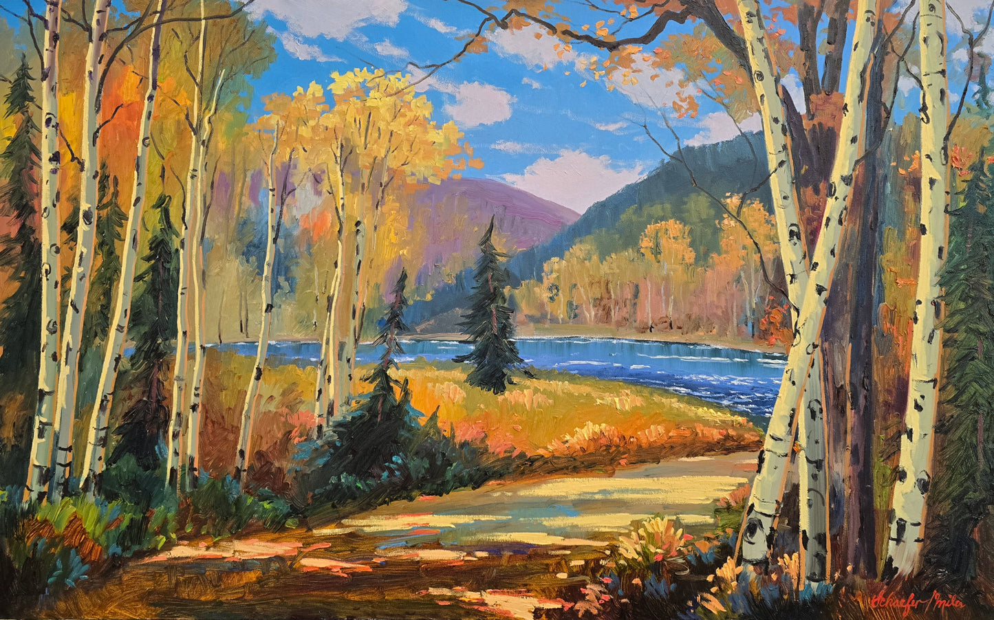 "A Day Made for You" Original Oil 30"x48"