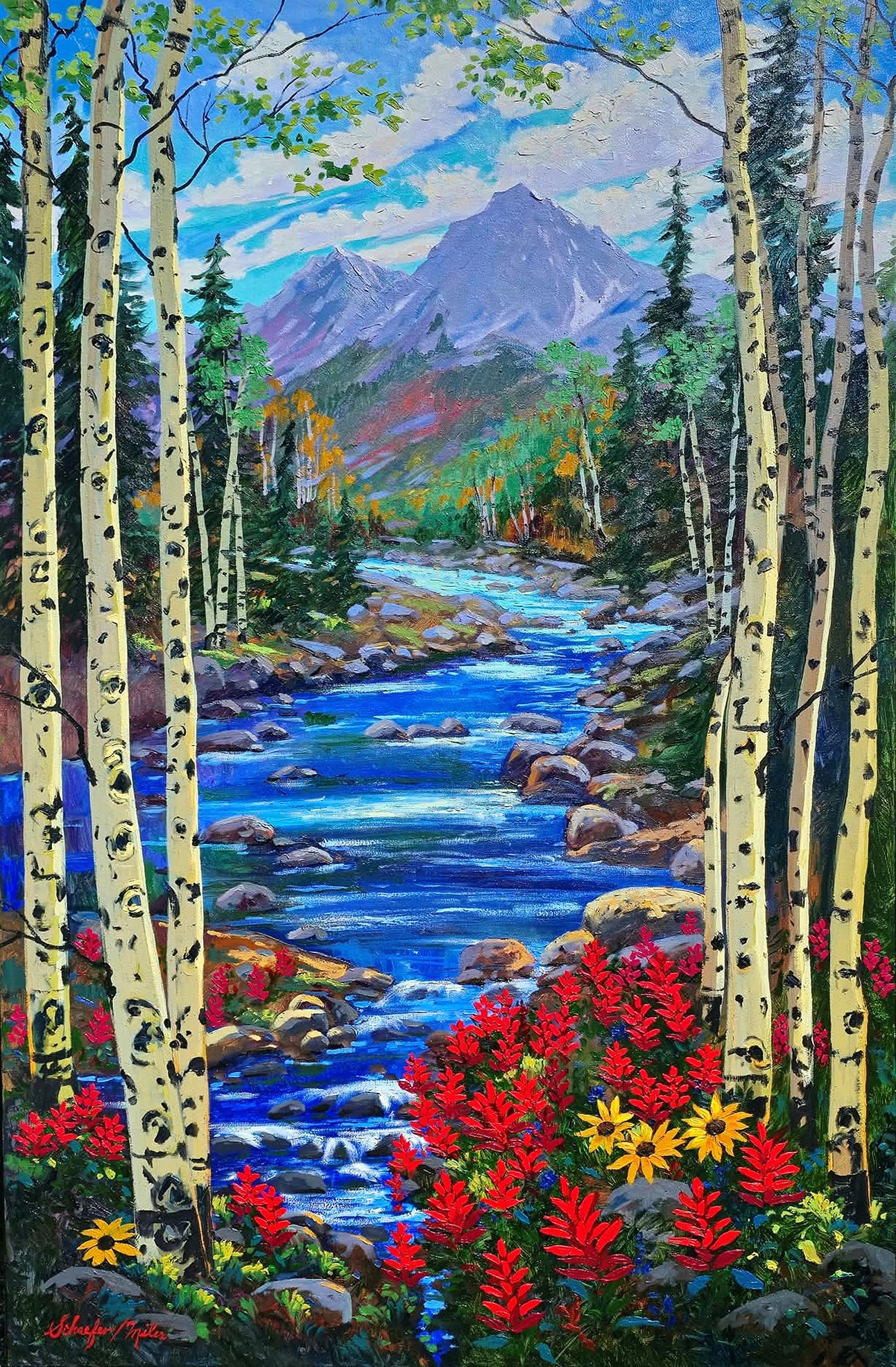 "A Place of Legend" Oil 60"x36"
