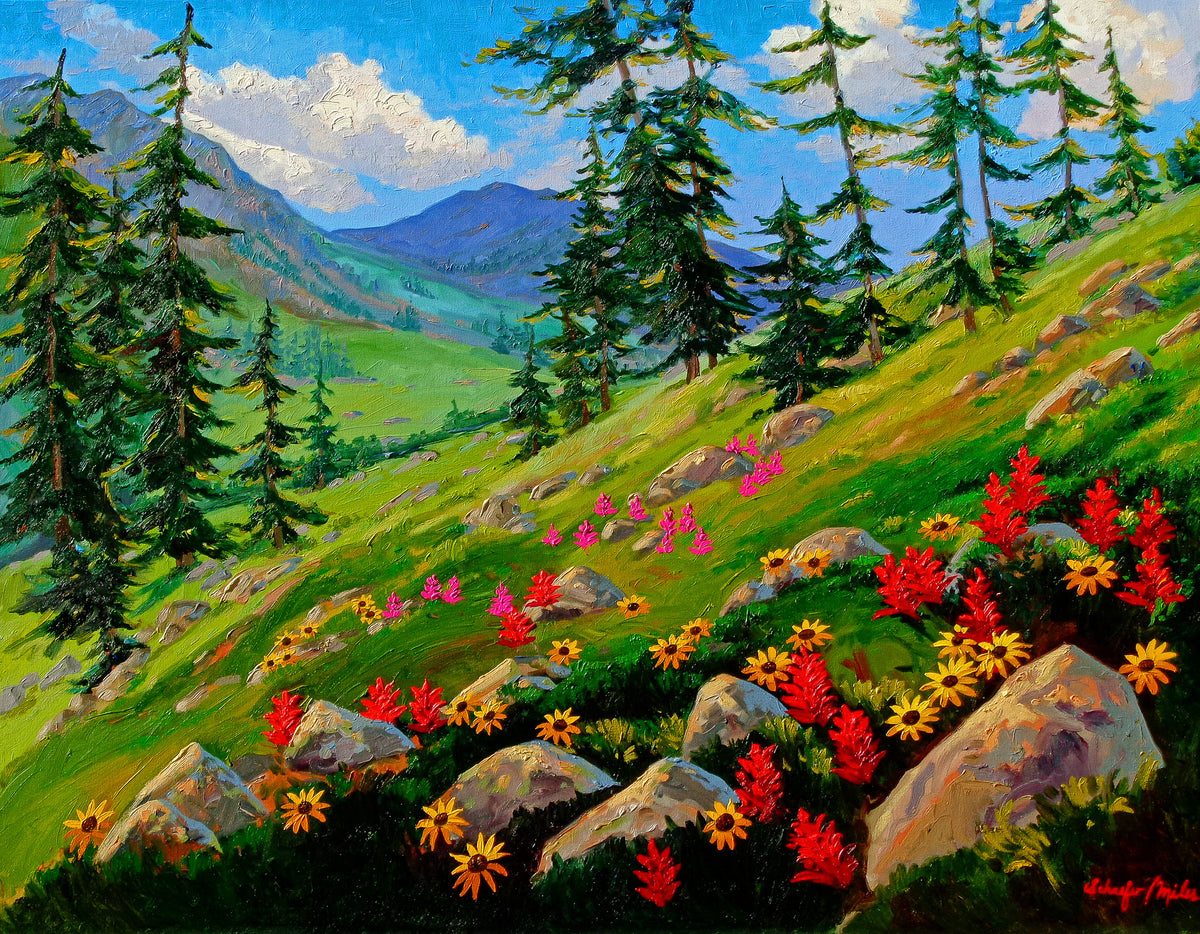 Above Booth Falls - II